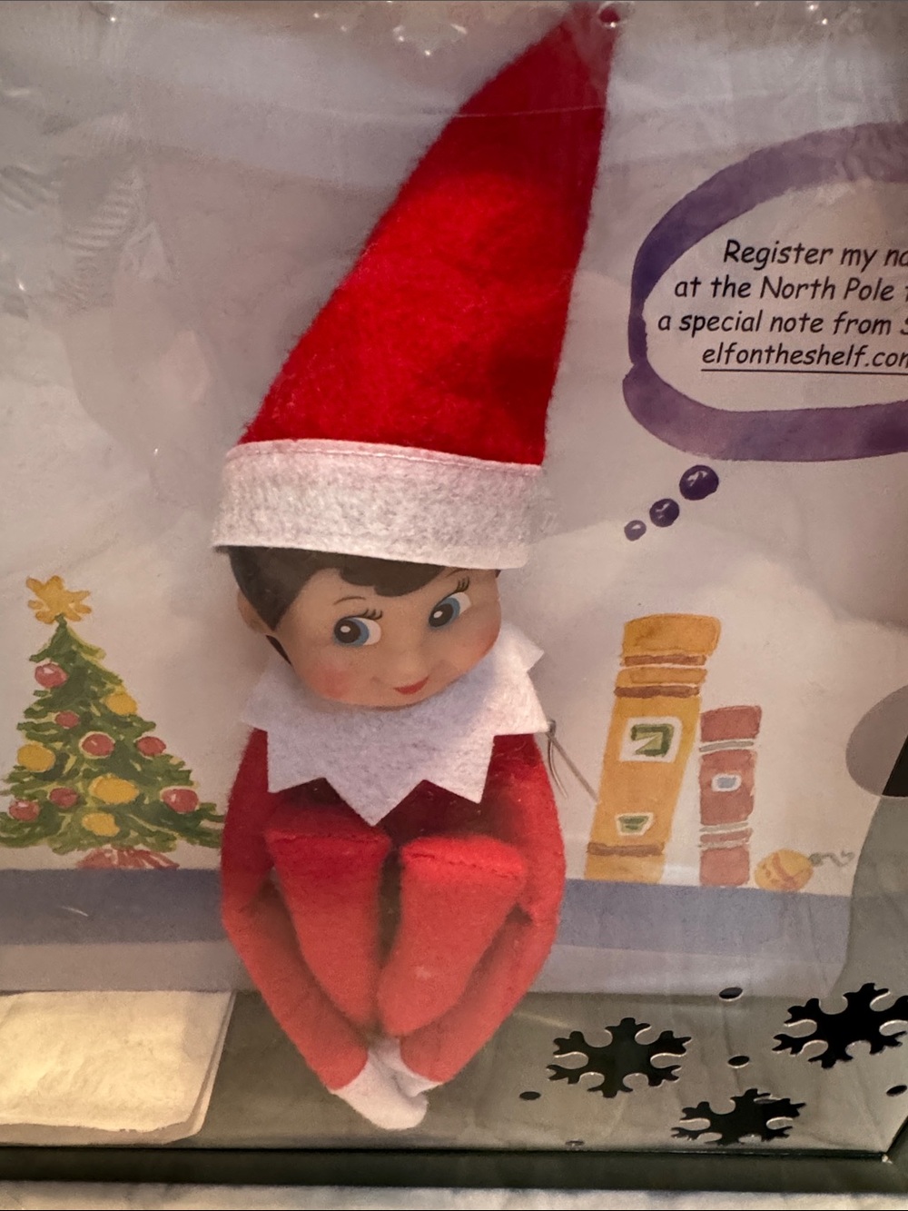 The Elf on the Shelf A Christmas Tradition - Girl Elf (White) - Picture 6 of 6